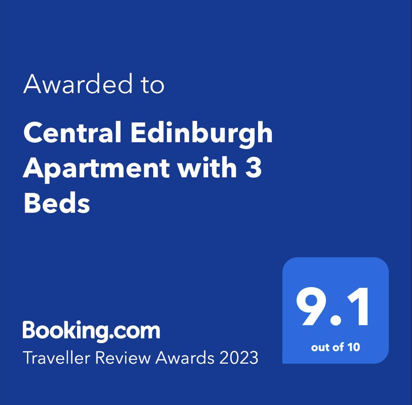 Traveller Award Winner 2024 - Edinburgh Apartment With 3 Beds Kültér fotó
